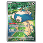 Snorlax promo kaart uit de Pokémon 151 Elite Trainer Box