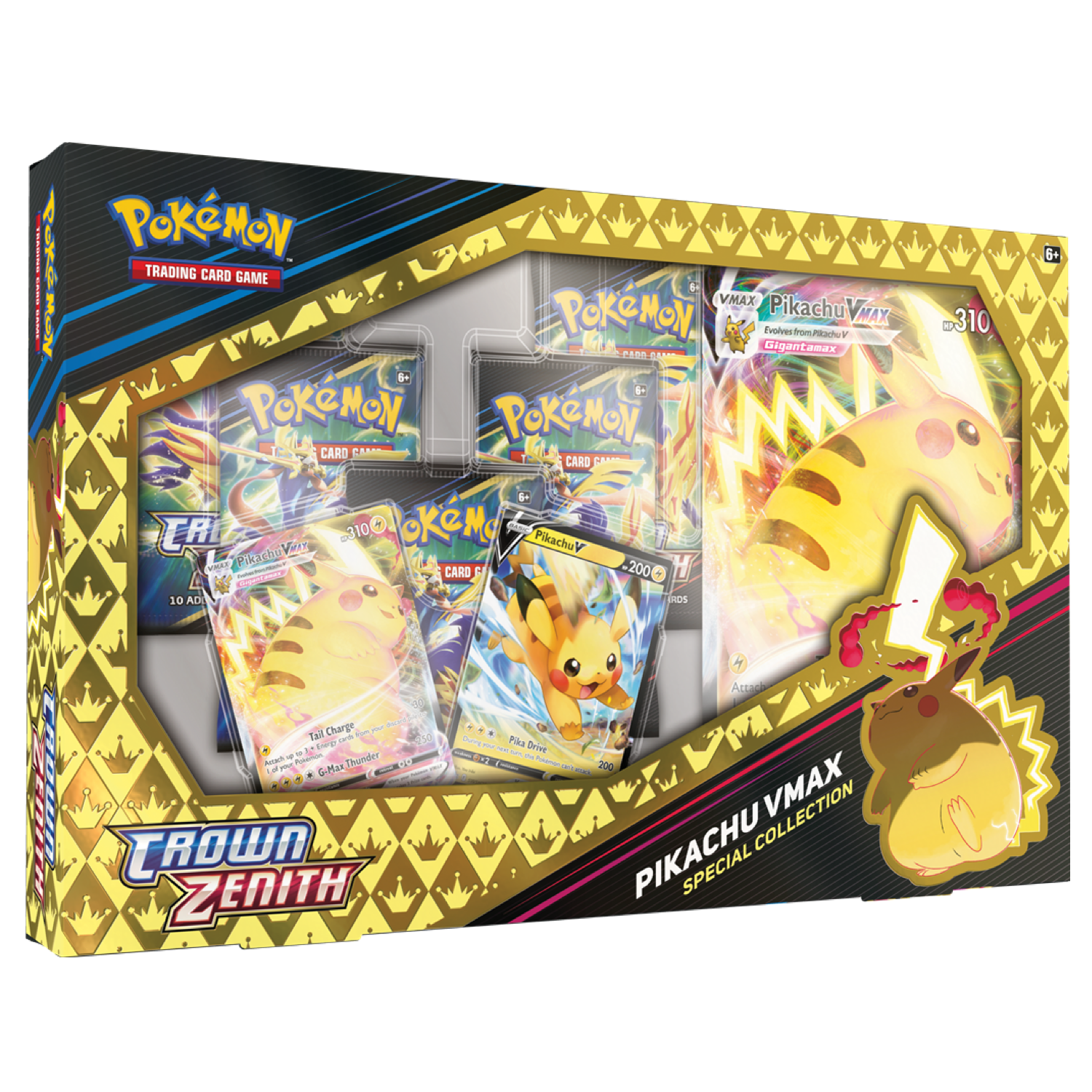 Pokemon-Crown-Zenith-Pikachu-Vmax-Special-Collection-Box.png Crown Zenith Pikachu VMAX Special - Afbeelding 1