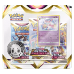 Inhoud Astral Radiance 3-pack blister – 3 boosters, foil promo kaart, Pokémon coin en codekaart