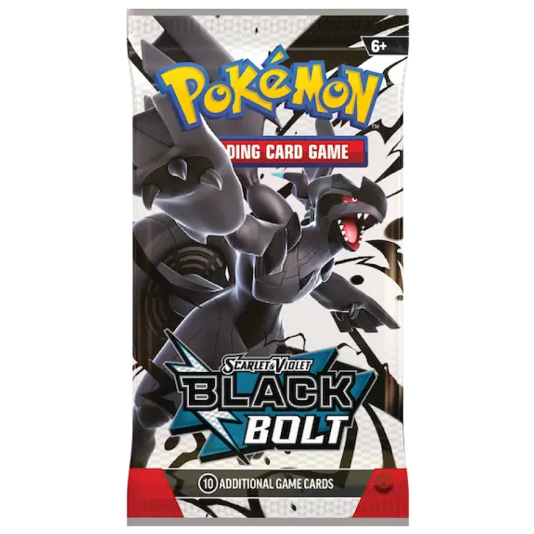 Black Bolt Booster Pack Engels (Scarlet & Violet SV10.5) – Pokémon TCG sealed booster