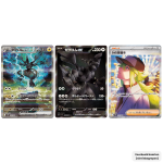 Black Bolt SV11B chase cards – Zekrom ex BWR en Unova AR/SAR illustration rares (JP)