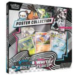 Black Bolt and White Flare Poster Collection geseald Unova starters poster promo kaarten en 4 booster packs