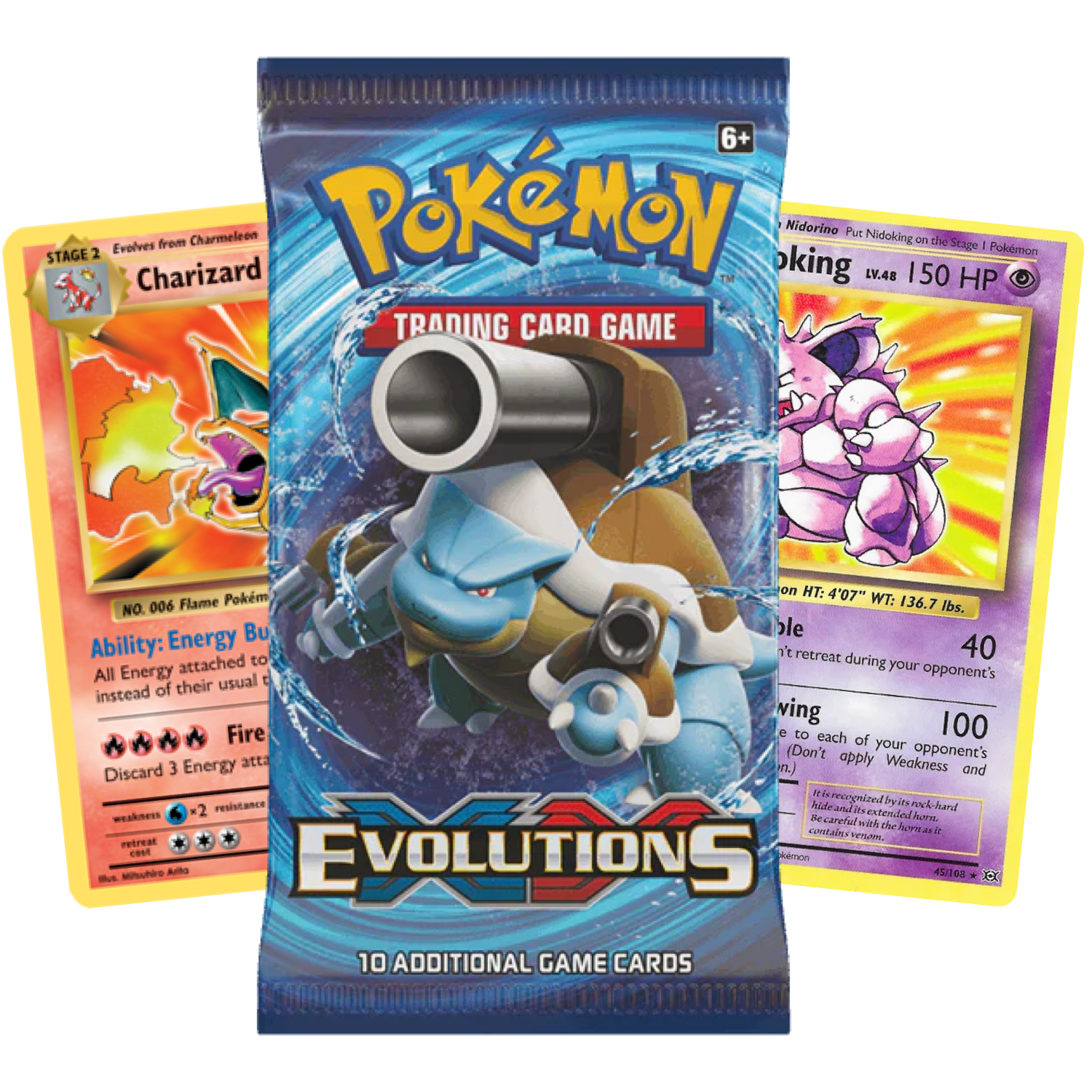 boosterpack-evolutions.png XY Evolutions Booster Pack - Afbeelding 1