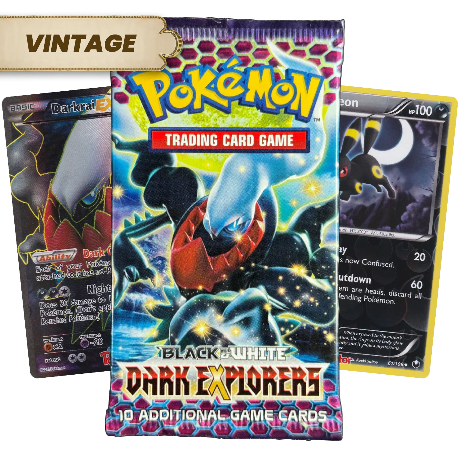 darkexplorers.png Black & White Dark Explorers Booster Pack - Afbeelding 1