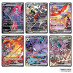 estined Rivals chase cards Trainer's Pokémon Team Rocket's Pokémon zeldzame kaarten