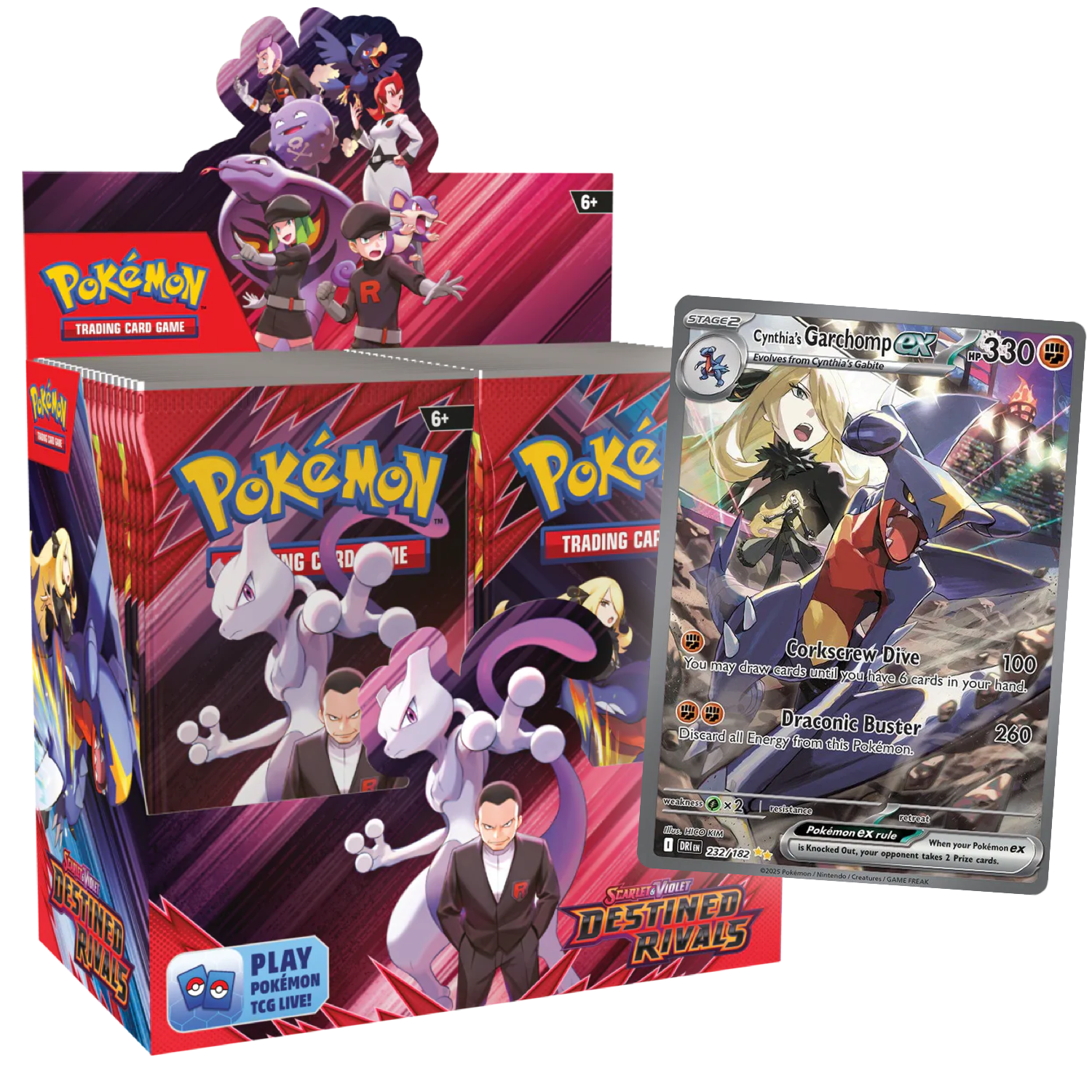 destinedrivalsboosterbox.png Destined Rivals Booster Box - Afbeelding 1