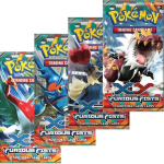 Artset van de Pokémon XY Furious Fists booster packs