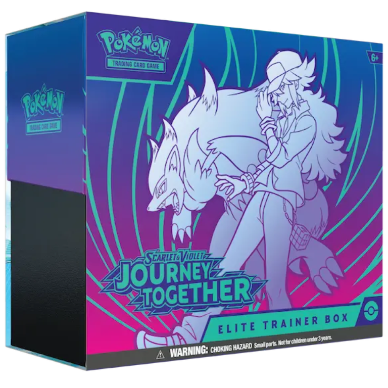 Scarlet and Violet SV09 Journey Together Elite Trainer Box Trainer’s Pokémon
