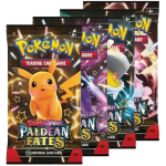 Artset van de Pokémon Paldean Fates booster packs