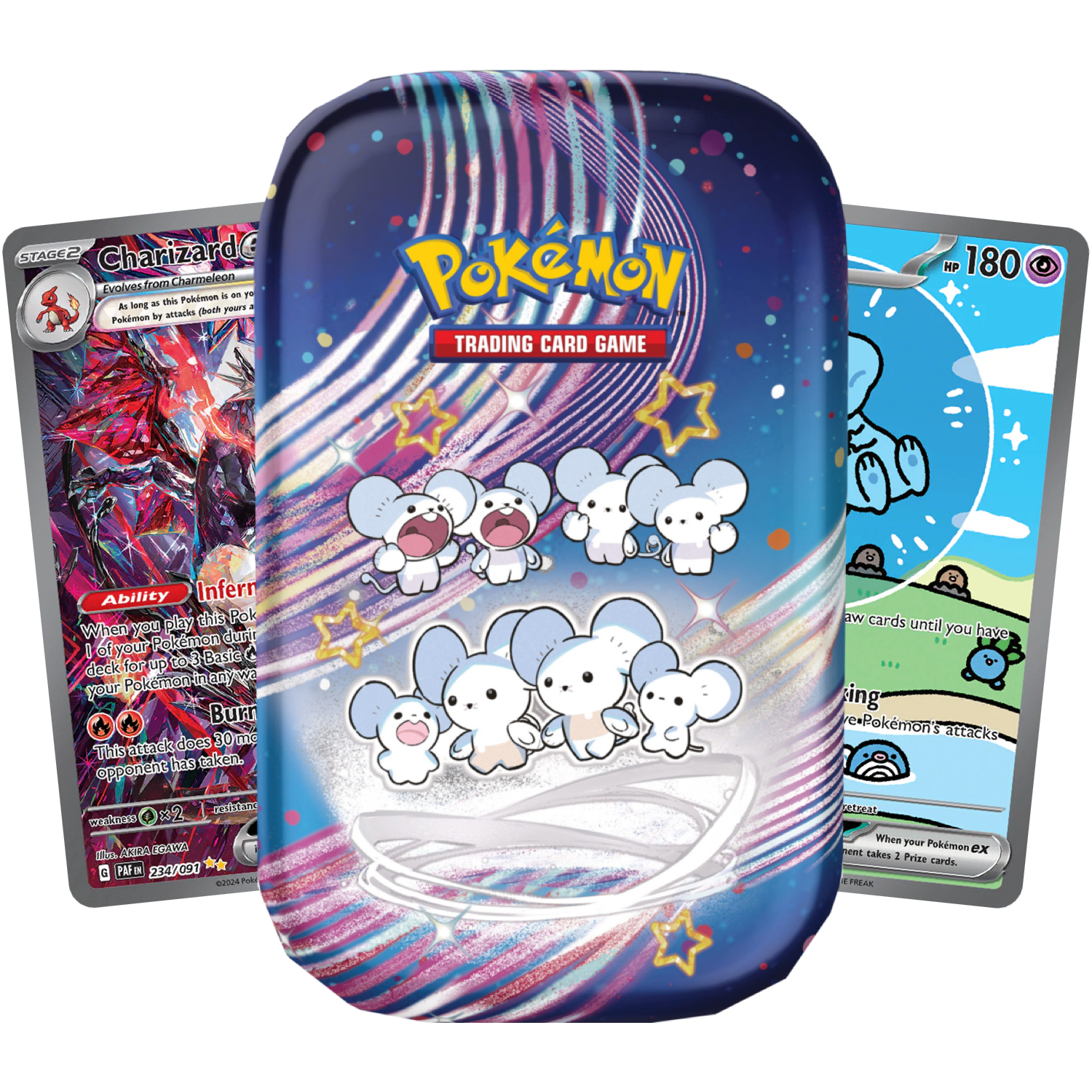 paldeanfatesminitin.png Paldean Fates Mini Tin - Afbeelding 1