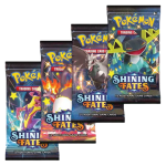 Shining Fates booster packs Engels – meerdere packs / artset weergave