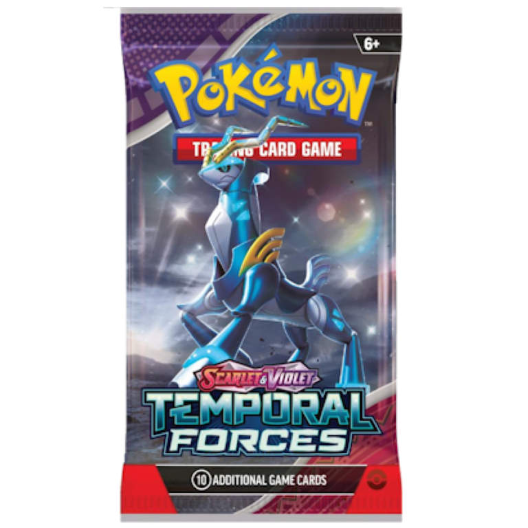 Temporal Forces Booster Pack SV05 sealed 10 kaarten Pokémon TCG