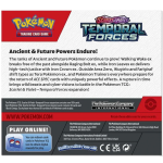 Achterkant van de Pokémon Temporal Forces Booster Box