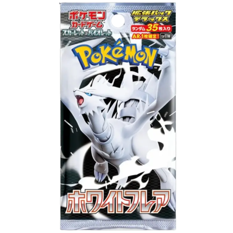 Pokémon White Flare Deluxe Booster Pack JP sealed
