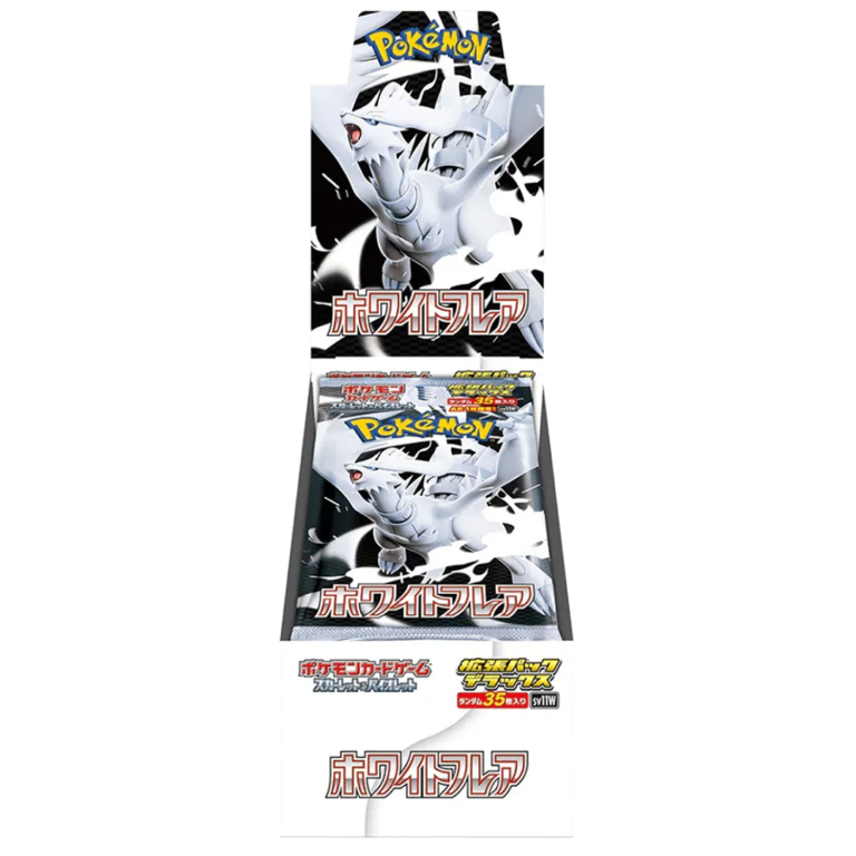 Pokémon White Flare Deluxe Booster Box JP sealed