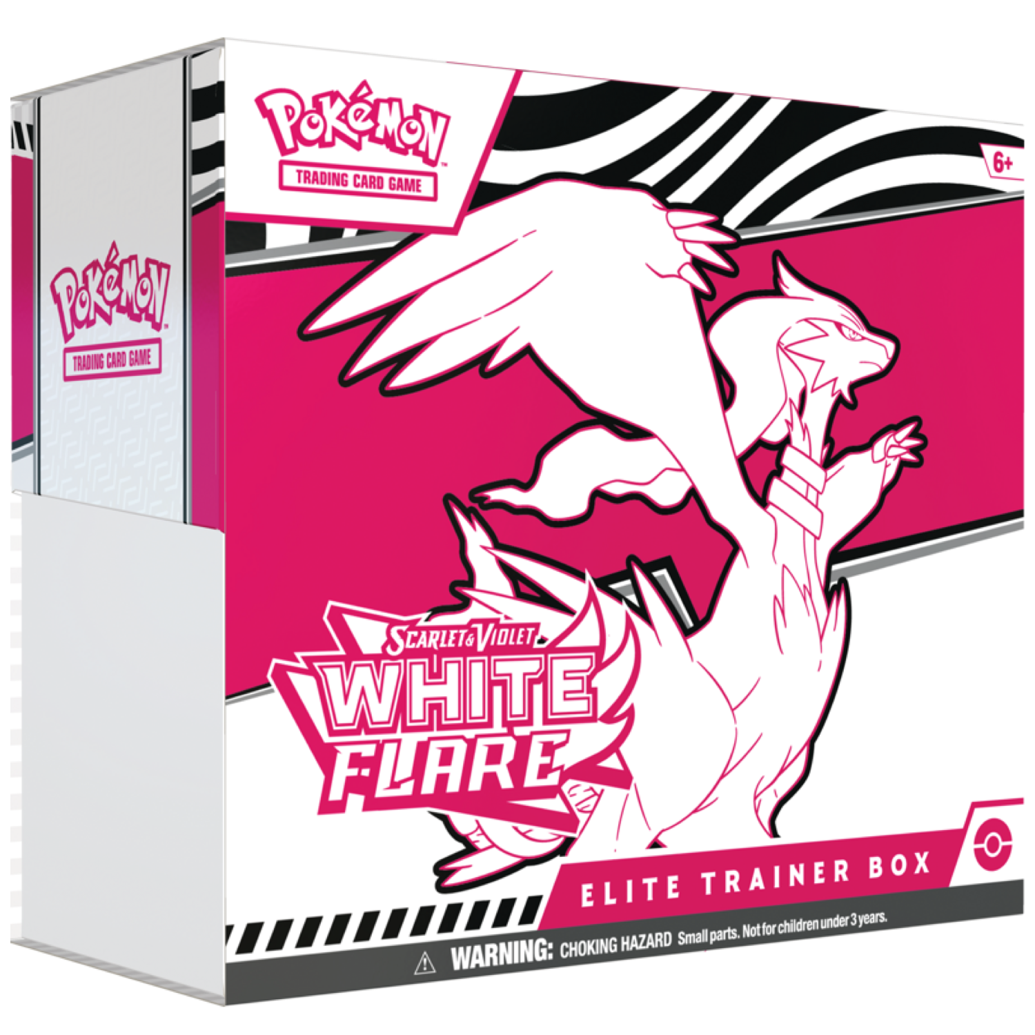 Scarlet & Violet White Flare Elite Trainer Box Scarlet and Violet White Flare Elite Trainer Box Unova Reshiram