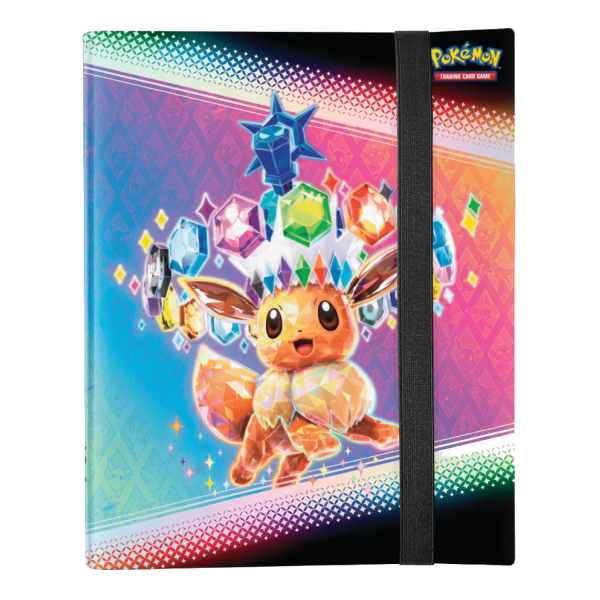 Pokémon Prismatic Evolutions Stellar Tera Eevee Binder (9-Pocket)
