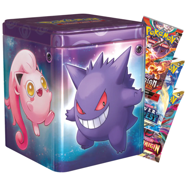 Pokémon 2024 Psychic & Dragon & Metal Stacking Tin - Random Variant