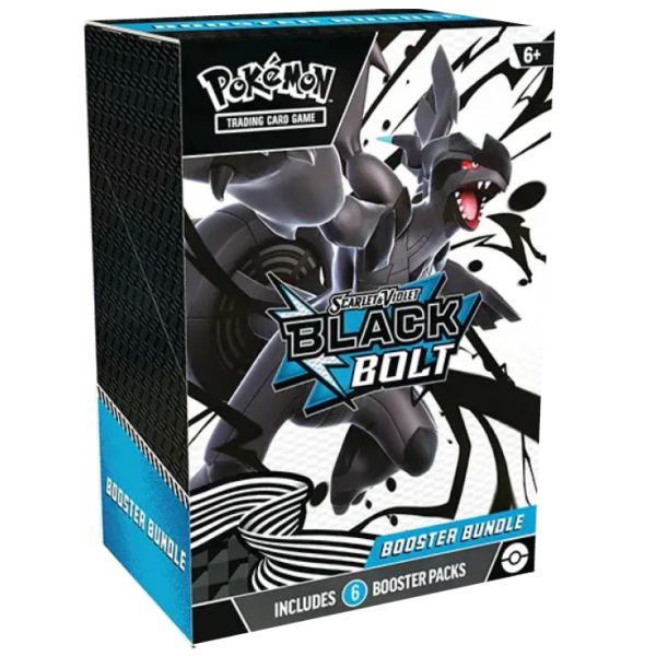 Black Bolt Booster Bundel 6 booster packs Scarlet and Violet sealed