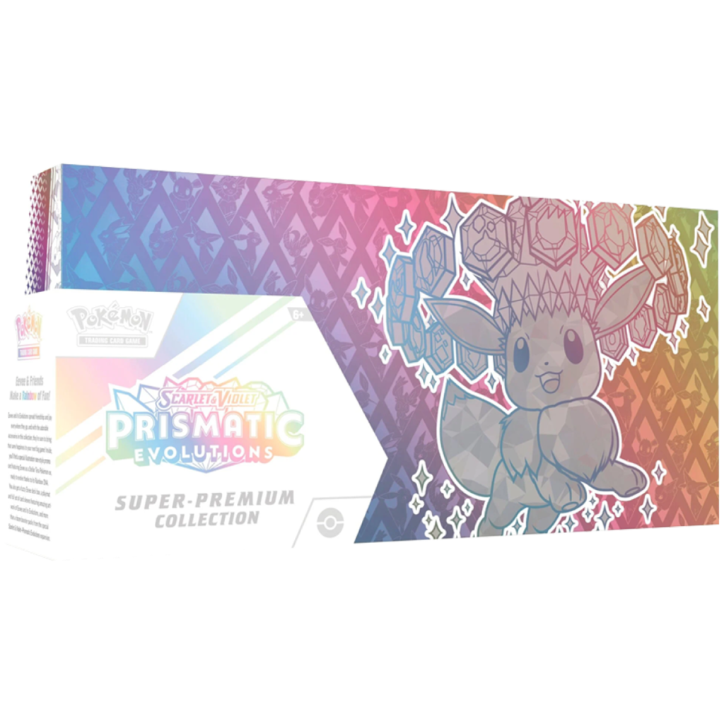 Prismatic Evolutions Super Premium Collection geseald Eevee ex promo 15 packs