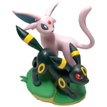 Espeon ex en Umbreon ex beeldje Prismatic Evolutions Premium Figure Collection