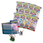 Pokémon Prismatic Evolutions premium box Espeon Umbreon figure collection sleeves promo