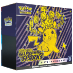 Surging Sparks Elite Trainer Box sealed 9 booster packs full art promo