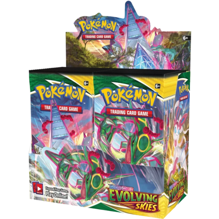 Evolving Skies Booster Box geseald sealed boosterbox Engels Sword and Shield 36 packs