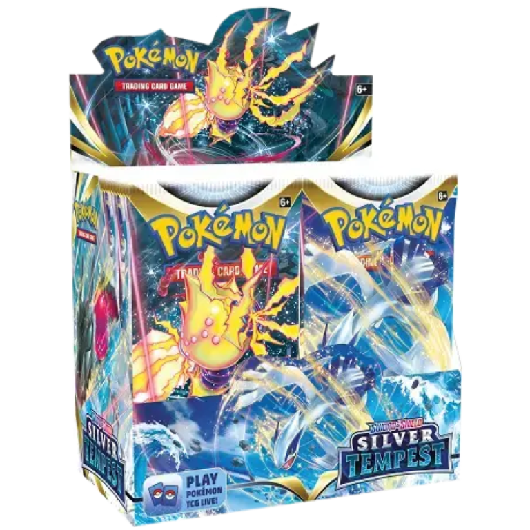 Silver Tempest Booster Box geseald sealed boosterbox Engels Sword and Shield 36 packs