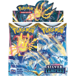 Voorkant Silver Tempest Booster Box officiële artwork Engels