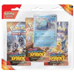 Surging Sparks 3-Pack Blister geseald 3 booster packs foil promo Quagsire
