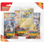 Surging Sparks 3-Pack Blister geseald 3 booster packs foil promo Quagsire of Zapdos