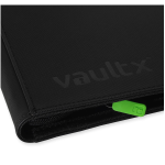 Vault X binder rand close up Exo-Tec materiaal waterbestendig en stitching