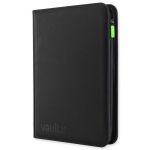 Vault X Signature Black zip binder ander perspectief rits en dikte 360 kaarten