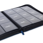 Vault X 9-pocket pagina close up side-loading vakken binder 68x97mm Royal Blue