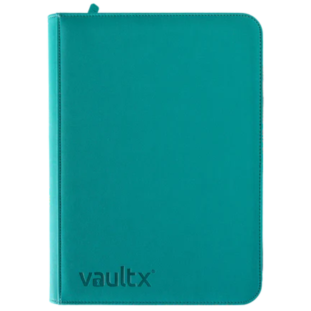 Vault X 9-Pocket Exo-Tec Zip Binder Ocean Blue ritsmap voor trading cards