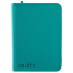 Vault X 9-Pocket Exo-Tec Zip Binder Ocean Blue ritsmap voor trading cards
