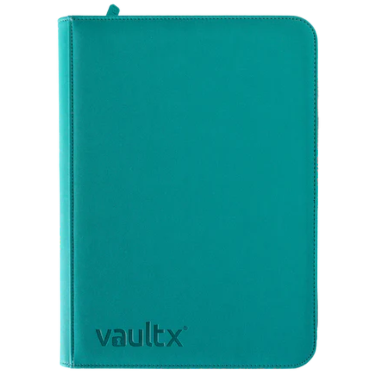 Vault X 9-Pocket Exo-Tec Zip Binder Ocean Blue ritsmap voor trading cards