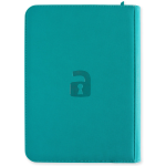 Achterkant Vault X 9-Pocket Exo-Tec Zip Binder Ocean Blue