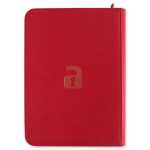 Achterkant Vault X 9-Pocket Exo-Tec Zip Binder Fire Red