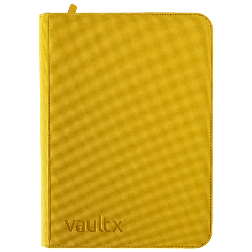 Vault X 9-Pocket Exo-Tec Zip Binder Sunrise Yellow ritsmap voor trading cards