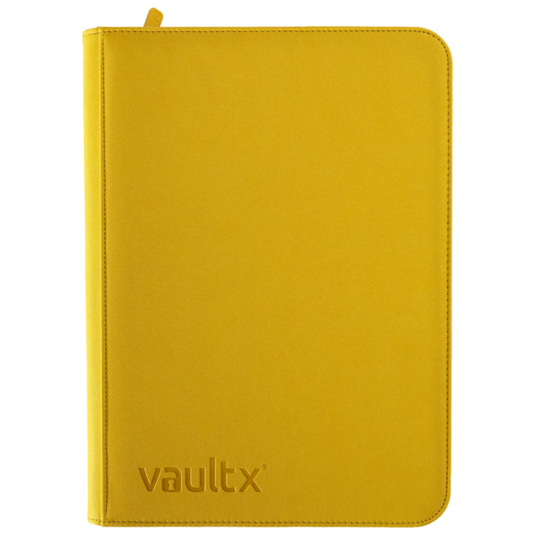 Vault X 9-Pocket Exo-Tec Zip Binder Sunrise Yellow ritsmap voor trading cards