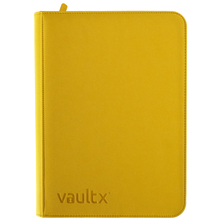 Vault X 9-Pocket Exo-Tec Zip Binder Sunrise Yellow ritsmap voor trading cards