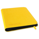 Vault X 9-Pocket Zip Binder Sunrise Yellow volledige weergave dicht