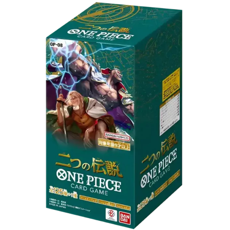 One Piece OP08 Two Legends booster box Japans geseald sealed 24 packs
