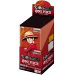 Voorkant One Piece OP13 Carrying on His Will booster box JP officiële verpakking