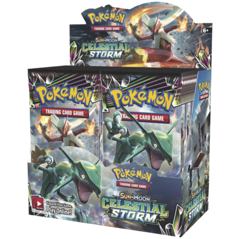 Celestial Storm Booster Box geseald sealed boosterbox Engels Sun and Moon 36 packs