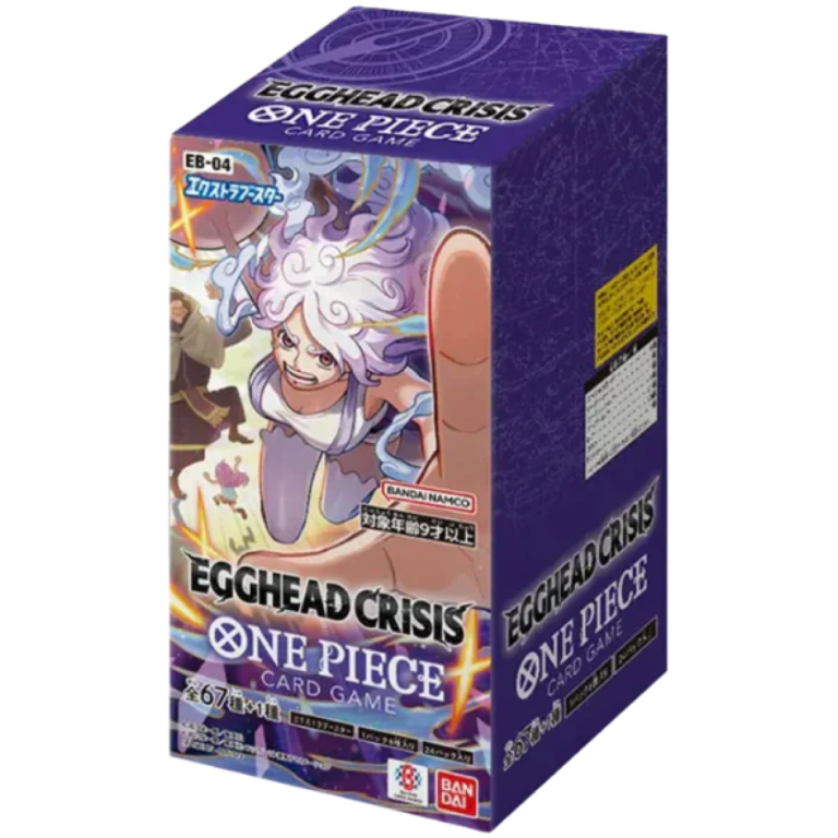One Piece EB04 Egghead Crisis booster box Japans geseald sealed 24 packs