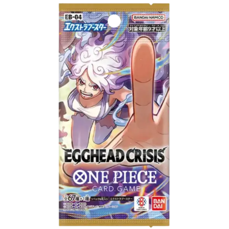 One Piece EB04 Egghead Crisis booster pack Japans geseald sealed voorkant