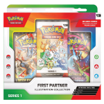 Voorkant van de Pokémon First Partner Illustration Collection Series 1